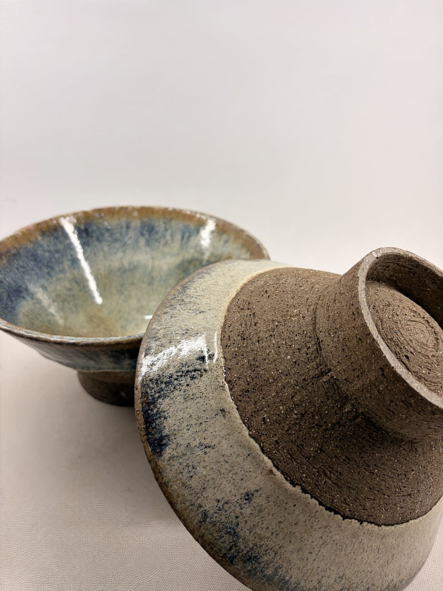 Finished pottery pieces, the work a studio prices firing for.